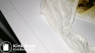 Lovely tutu Bowknot white panty after playing twice!!!