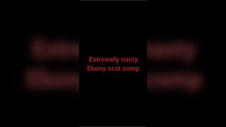 One of the nastiest ebony bbw scat vids