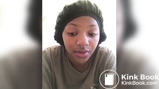 Ebony girl has explosive diarrhea