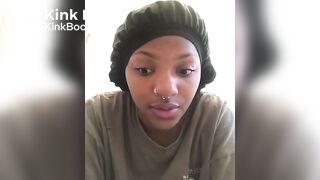 Ebony girl has explosive diarrhea