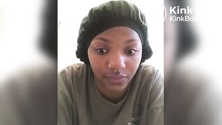 Ebony girl has explosive diarrhea