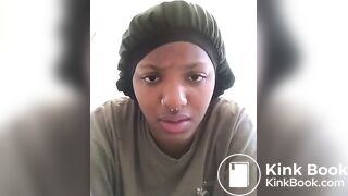 Ebony girl has explosive diarrhea