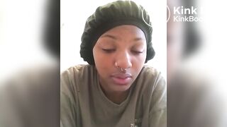 Ebony girl has explosive diarrhea