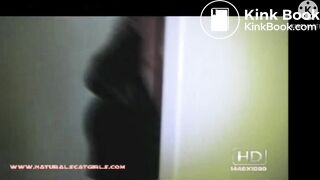 Soccer Mom Pooping on The Bathroom Floor