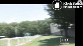 Soccer Mom Pooping on The Bathroom Floor