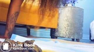 Phat booty and a plateful of shit