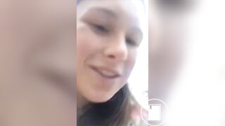 Pretty Girl Pooping Outdoors - 3