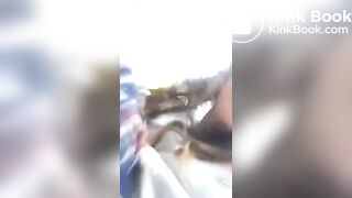 Pretty Girl Pooping Outdoors - 3