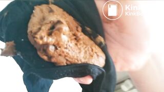 Female Panty poop