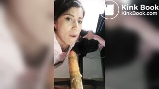 Latina shitty dildo - video 3