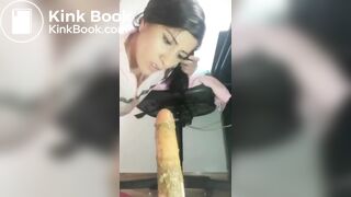 Latina shitty dildo - video 3