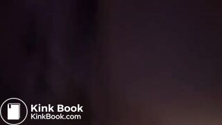 Ebony toilet squat poop