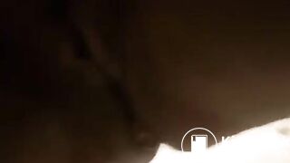 Ebony toilet squat poop