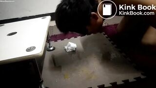 Big load into his mouth