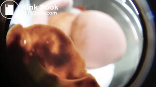 Big Assed Girl Pushing Hard