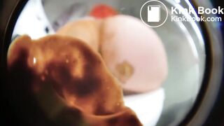 Big Assed Girl Pushing Hard