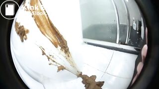 Big Assed Girl Pushing Hard