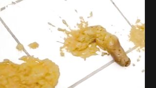 Shit spewing bumhole 2