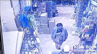 STORE CAMERA CATCHES WOMEN DEFECATING ON THE FLOOR