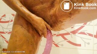 Busty chicks fun with feces