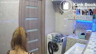 Woman pooping in Toilet 81