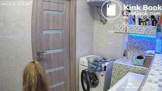 Woman pooping in Toilet 81