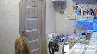 Woman pooping in Toilet 81