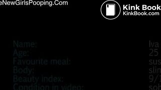 girl pooping bowlcam