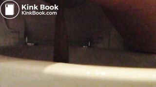 My butt make poo poo in girls school toilet