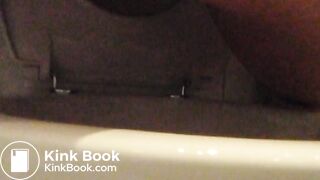 My butt make poo poo in girls school toilet