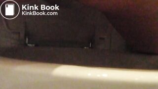 My butt make poo poo in girls school toilet