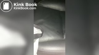 Wife pisses on her shit and car seat