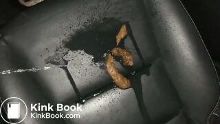Pissing on her shit - video 2