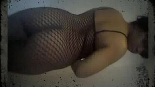 Ebony BBW creamy shit