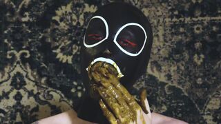 Hot fucking beautiful shit mask 2