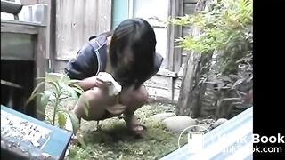 A little shit behind the farmhouse