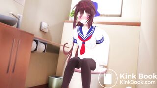 This is what a girl excretes