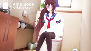 This is what a girl excretes