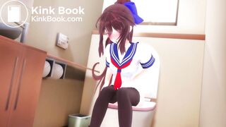 This is what a girl excretes