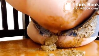 Shitting in Jean Shorts