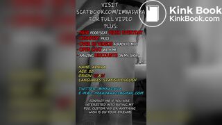 STANDING UP SEXIEST POOP I EVER MADE