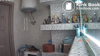 Woman pooping in Toilet 29