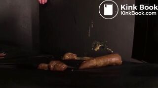 Two cute Asian girls huge scat