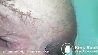 wife pooping view from between the legs