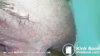 wife pooping view from between the legs