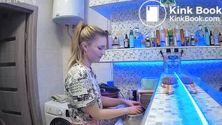 Woman pooping in Toilet 27