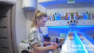 Woman pooping in Toilet 27