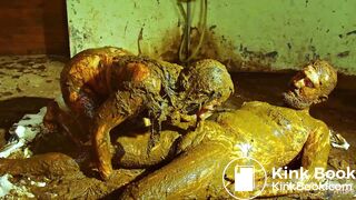 Betty sucks of Frankys cowshit covered cock - 50 % sale