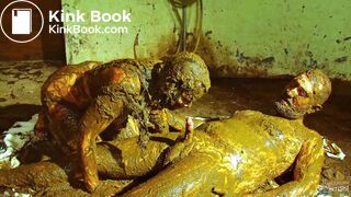 Betty sucks of Frankys cowshit covered cock - 50 % sale