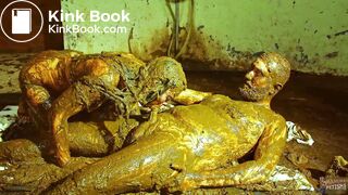 Betty sucks of Frankys cowshit covered cock - 50 % sale